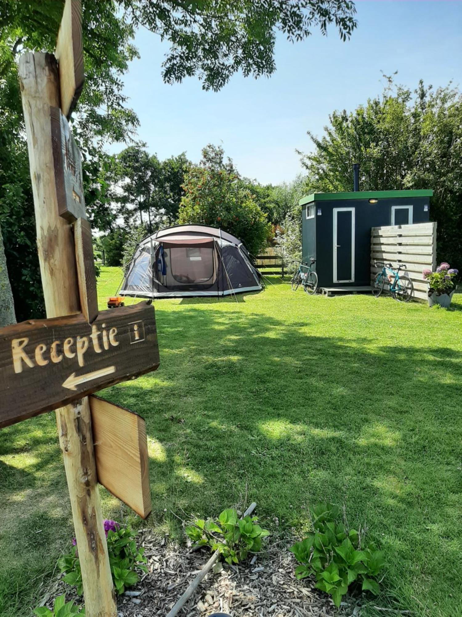 Camping De Tulpenweide Lege Kampeerplaats, Lege Plaats Op Het Gras Zonder Bed Breezand 部屋 写真